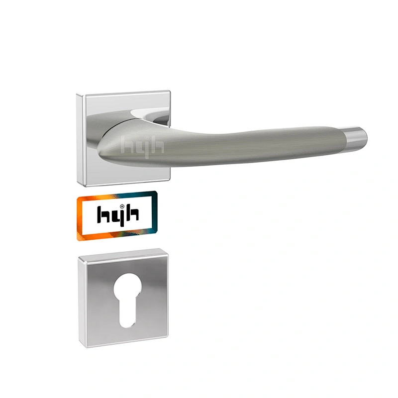 hyh High Security Double Sided Bedroom Privacy Luxury Door Handle Lock Set