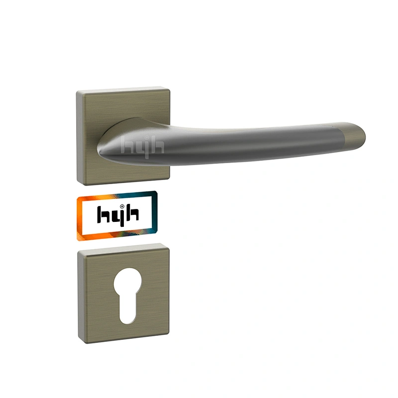 hyh High Security Double Sided Bedroom Privacy Luxury Door Handle Lock Set